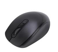 GOWENIC Souris sans Fil, Souris Bluetooth sans Fil à Double Mode, Réglable DPL à Trois Niveaux, 800, 1200, 1600, Silencieux pour L'étude de la Bibliothèque, Salle de lack)