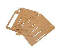 GOWENIC Support de Disque Dur en Acrylique DIY, Support Multicouche, Largement utilisé, Facile à Installer avec Trou de Montage Précis pour Disque Dur de 3,5 Pouces (4 Couches)