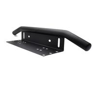 GOWENIC Support de Spot en Aluminium Noir |Support de Montage Universel de Plaque d'immatriculation Avant de Voiture, pour éclairage de Calandre LED