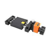 GOWENIC Table Coulissante à Mouvement Linéaire sur Axe Z, Scène Manuelle à Course de 30 Mm |Écran Autobloquant à Double Rail pour Machines CNC