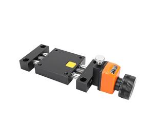 GOWENIC Table Coulissante à Mouvement Linéaire sur Axe Z, Scène Manuelle à Course de 30 Mm |Écran Autobloquant à Double Rail pour Machines CNC