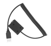 GOWENIC USB vers NP FW50 Adaptateur de Batterie Factice Intelligent pour | Puce de décodeur complète, source d\'alimentation externe, puissance de prise de vue continue, sortie de tension stable