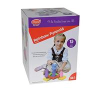 Gowi - 255-83 - Forme À Trier Et À Empiler - Pyramide Arc-en-Ciel