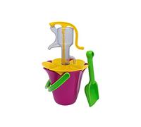 GOWI 550-32 Lot de 4 seaux de Fleurs avec Pompe - Jouet de Sable et de Jardin