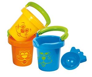 Gowi - 558-11 - Jeu d'eau Et De Plage - 3 Drôles De Seaux