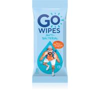 GoWipes Anti-Bacterial Effect lingettes humides rafraîchissantes à effet antibactérien 10x8 pcs