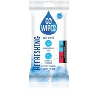 GoWipes Refreshing lingettes nettoyantes mains 15 pcs
