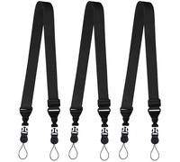 Gowjaw Lot de 3 sangles d'épaule réglables : sangle confortable pour iPad, cordon tour de cou en nylon pour iPad/tablette Samsung, appareil photo, jumelles, sac à bandoulière pour ordinateur portable