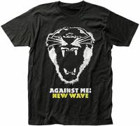 Gown Against Me New Wave T Shirt Mens Hemden(XX-Large)