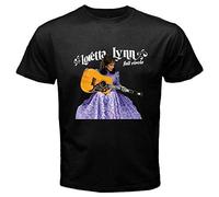 Gown Loretta Lynn Full Circle Men's Black T-Shirt Black(Medium)