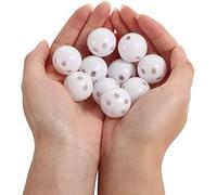 Gowxs Lot de 10 boules hochets à coudre, boîtes de hochet, jouets couineurs, jouets pour animaux de compagnie