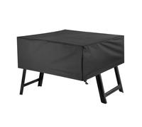Goxiry Housse de barbecue - 80 x 60 x 25 cm - Résistante aux intempéries - Étanche - Noir - Universelle - Pour cuisinière à gaz pour l'extérieur