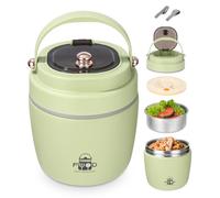 Goxiry Thermos Alimentaire Chaud 1200ml, Boîte Isotherme Repas Chaud en Acier Inoxydable avec Cuillère et Fourchette, Gamelle Isotherme pour Repas Chaud Étanche sans BPA - pour École, Bureau, Camping