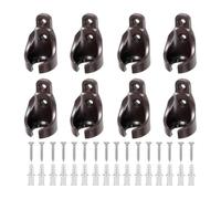 GOXQIT 8Pcs Bungee Ball Receivers Brackets, Universal Kit Parts pour Maison | For Exterior Outdoor Sun Shades, Room Roller Sun Sha