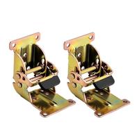 GOXQIT Lot de 2 Supports de Table pliants Pratiques avec charnières et mécanisme de Verrouillage, Accessoire Portable for projets de Meubles et Fournitures pour Bureau(Colorful)