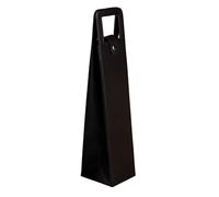 GOXQIT Sac à Vin Sacs d'emballage de vin Emballage Universel Boîtes en Cuir Emballage de Plusieurs Bouteilles Individuelles Sacs en Cuir for Verres à vin(Black)