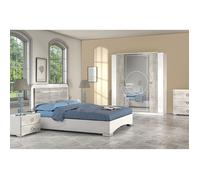 GOYA - Chambre Complète 160x200cm avec Commode -