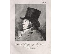 Goya Y Lucientes Francisco de Selbstportrait, Großer Kunstdruck Auf Leinwand, Affiche Premium