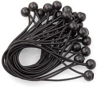 GOYADA 40 Pcs Tendeur Elastique Caoutchouc avec Boule, Sandow Elastique pour Bache, Tendeur Bache pour Tentes, Bâches, Affiches, Camping, Rideaux Harnais d’Extension - 200MM