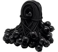 GOYADA 75 Pcs Tendeur Elastique Caoutchouc avec Boule, Sandow Elastique pour Bache, Tendeur Bache pour Tentes, Bâches, Affiches, Camping, Rideaux Harnais d’Extension - 120MM