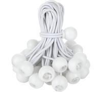 GOYADA 75 Pcs Tendeur Elastique Caoutchouc avec Boule, Sandow Elastique pour Bache, Tendeur Bache pour Tentes, Bâches, Affiches, Camping, Rideaux Harnais d’Extension - 120MM