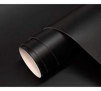 GOYAPRINT Vinyle adhésif décoratif mat noir 60 x 300 cm pour meubles, cuisine, murs, fenêtres, travaux manuels, 60 x 300 cm