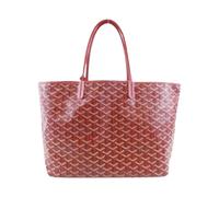 Goyard Vintage - Pre-owned Saint Louis Coated Canvas Tote Bag - Femme - Pre-owned - Rouge - Taille: ONE Size