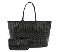 Goyard Vintage - Sac cabas Pre-owned Saint Louis en toile enduite - Femme - Pre-owned - Noir - Taille: ONE Size