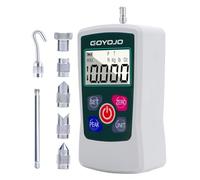 GOYOJO Dynamomètre Numérique de Haute Précision pour Les Tests de Traction et de Compression Unités (N, kg, lb, oz) Modes Temps Réel/Pointe/Première Pointe pour le Contrôle de la Qualité (50N)