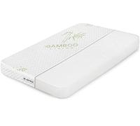 GOYSILA Matelas Cododo Bébé 83x50 cm, Compatible Chicco Next2Me | Pour lit berceau, anti-étouffement et respirant, housse bambou déhoussable, mousse 25kg/m³ perforée, certifié Oeko-Tex