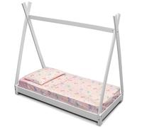 GOYSILA Parure de lit Montessori 70 x 140 cm, 1 Drap Housse avec Coins élastiques, 1 Drap Plat, 1 taie d'oreiller, 100% Coton, Oeko TEX, Licornes