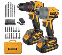GoYwato Perceuse Combi 21V avec Moteur Sans Balai