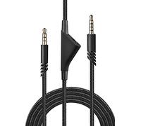 gozahad Astro A10 Câble adaptateur de rechange avec contrôle du volume - Fonctionne également avec les casques de jeu A40 et A40TR Xbox One PS4 2 m (sans sourdine en ligne)