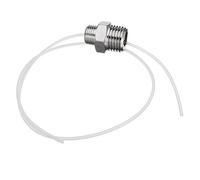 GOZAR Tube Fin Chimique Blanc De Tuyau De Livraison Compatible avec L'Outil De Lavage De Nettoyage De Surface De Voiture De Tornador