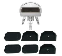 Gozney Roccbox Lot de 6 pieds en caoutchouc pour four à pizza