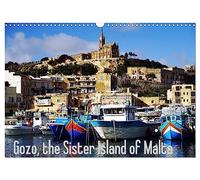 Gozo - Malta's little sister island (Wall Calendar 2026 DIN A3 landscape), CALVENDO 12 Month Wall Calendar: This calendar explores Malta's little sister and her original life