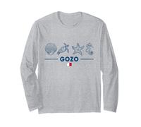 Gozo Malte Animaux Marins Drapeau Maltais Animaux Marins Ile Manche Longue