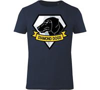 GoZoo Metal Gear Solid Homme Tee-Shirt - Bleu - XL