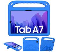 GOZOPO Enfants Coque pour Samsung Galaxy Tab A7 10,4" (2022/2020), Léger Résistant aux Chocs et Robuste Coque avec Support (Bleu)