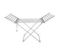 GOZYLA Sèche-linge chauffant électrique, séchoir à linge debout pliable intérieur, chauffage à température constante de 45 à 55 °C, étendoir à vêtements électrique for chaussures