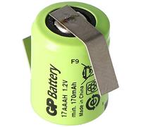 GP 1/3AAA NiMH Batterie taille 1/3 AAA 170 mAh avec pince à souder en forme de Z