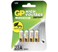 GP 23A 4X - Piles alcalines, 23 A, lot de 4