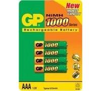 GP 100AAAHC - Batterie 4 x type AAA - NiMH - (rechargeables) - 1000 mAh