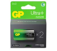 GP Batteries Ultra Plus Pack de 2 Piles Mono D/LR20/1,5 V