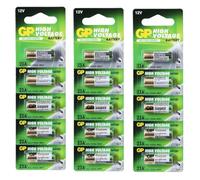 GP 23AE Ultra 23 A 12 V Alkaline Piles Haute tension (Lot de 15)