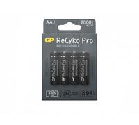 GP ReCyko+ Pro 210AAHCBE-2FRB4 - Batterie 4 x type AA - NiMH - (rechargeables) - 2000 mAh G