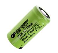 GP 75AAH 2/3AA Mignon NiMH Batterie plate