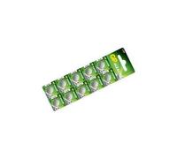 10 piles bouton LR44 GP Alkaline Cell GP