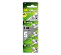 5 Piles A76 / LR44 GP Alcaline 1,5V
