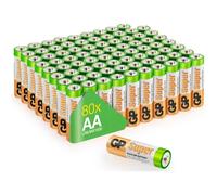 GP AA Alkaline Super pile 1,5 V (lot de 80)